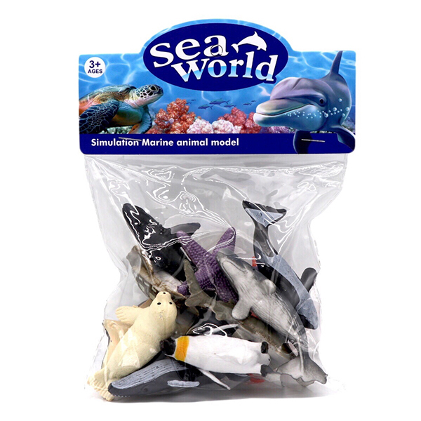 Набір морських жителів в кульку TBS049 (240/2) 10*20*2см