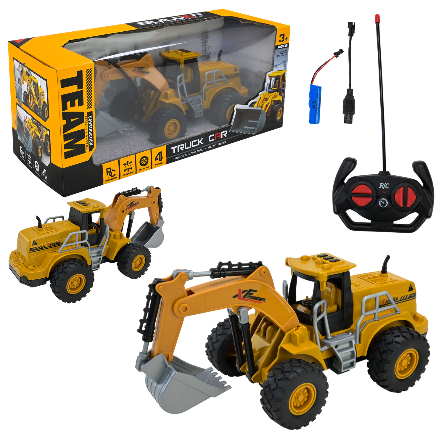 Будівельна техніка р/к арт, MD268-1A (48шт/2) короб. 32*12,6*13,6см(КІ)