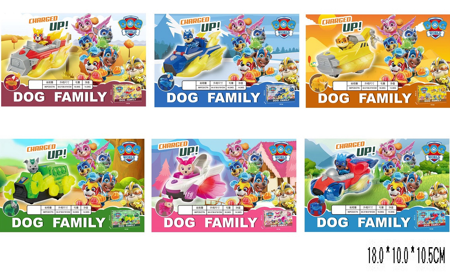 Ігровий Іграшковий набір SZ-9088ABCDEF (96шт/2) 6видів, в кор. 18*10*10,5см(КІ)