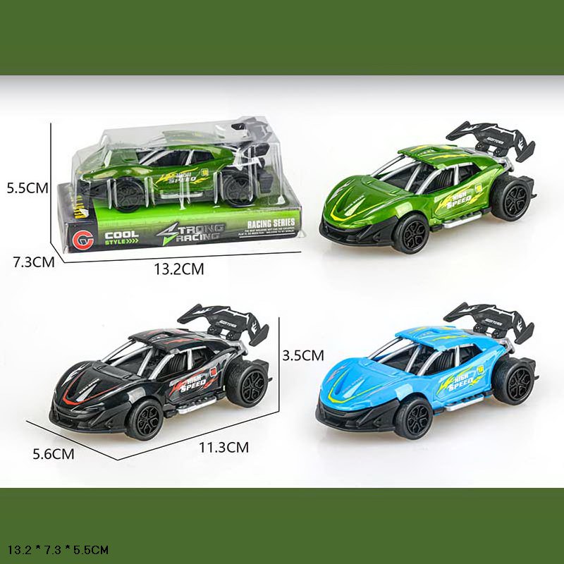 Машина  арт. 9811-1F (240шт/2) 3 кольори слюди 13,2*7,3*5,5см(КІ)