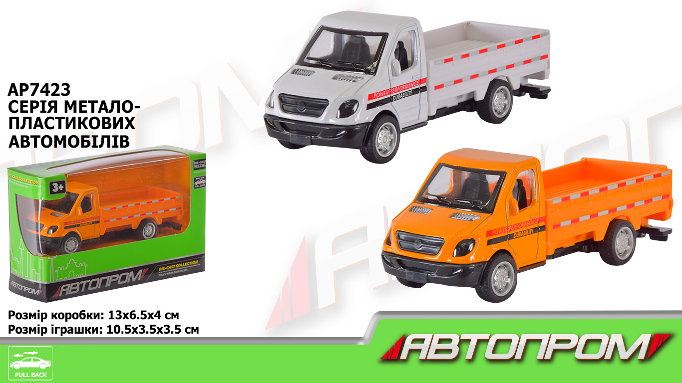 Машина мет.  арт. AP7423 (96шт/2)  короб. 13*4*11см(КІ)