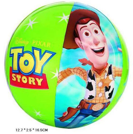 Мяч надувн. 58037 (36шт) винил,(3+лет) (61см),в кор. 13*2,5*16,5см (КИ)