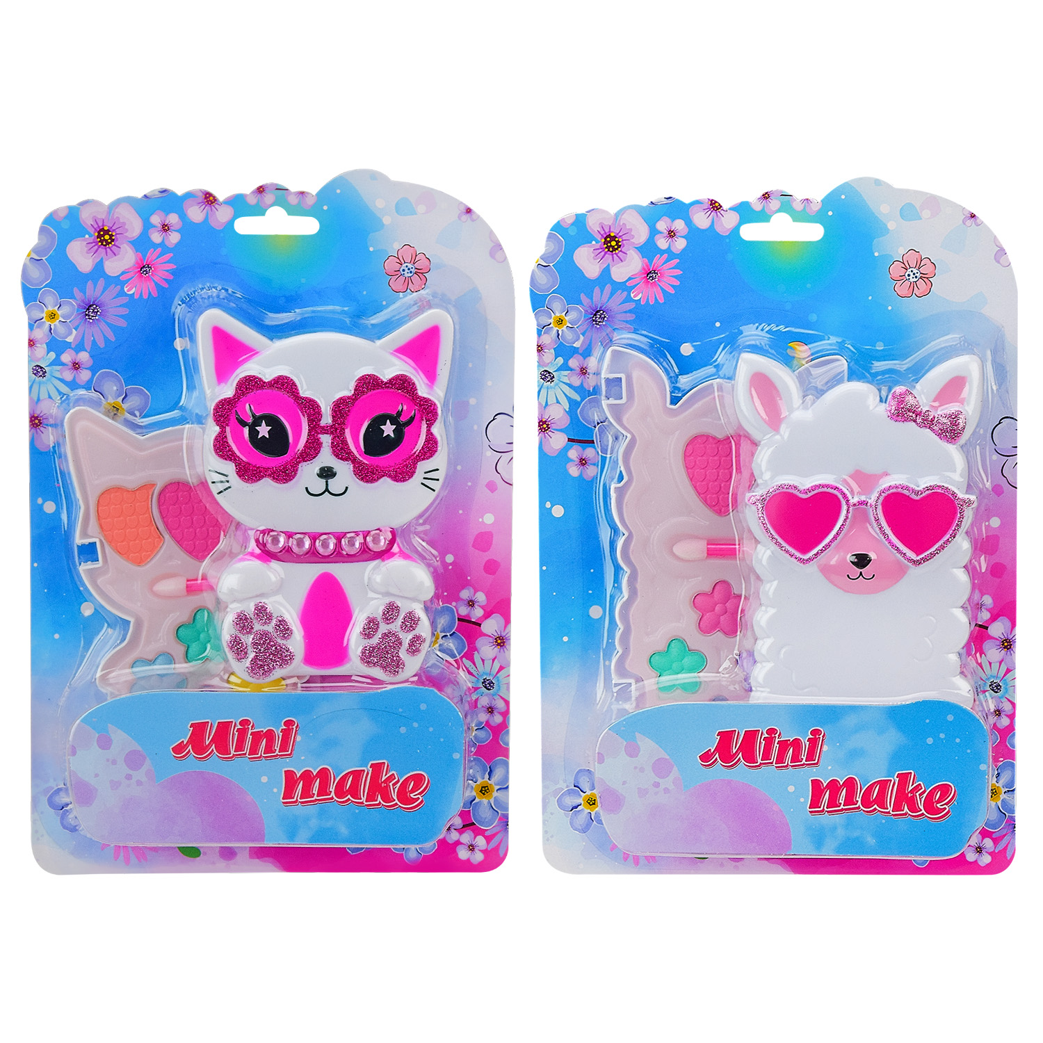 Косметика арт. MM2306 (72шт/2) мікс 2 види. тіні для повік планш. 20*30см(КІ)