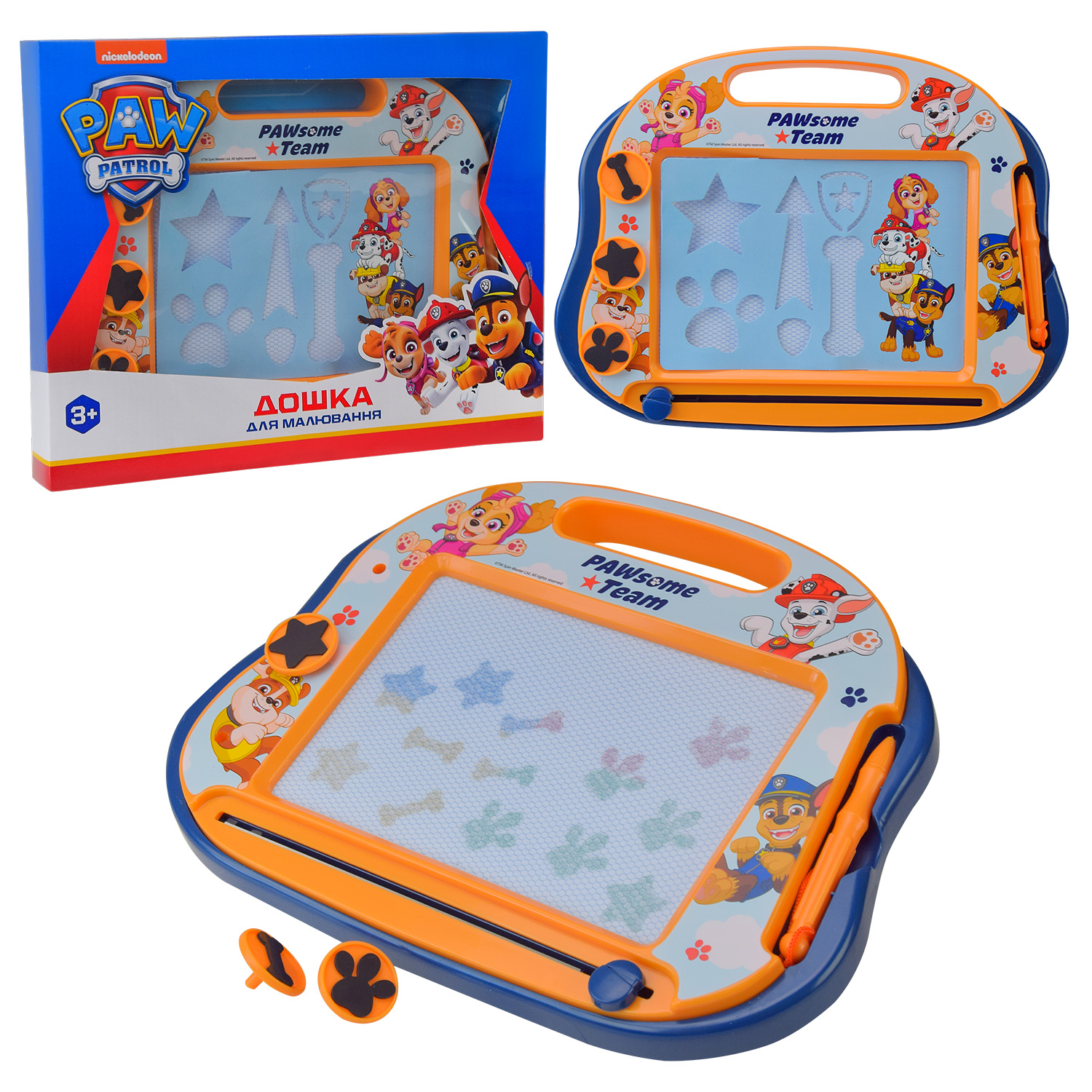 Магнітна дошка  арт. PP-82104 (12шт/2) кольорова  короб. 33*26*3,5 см(КІ)