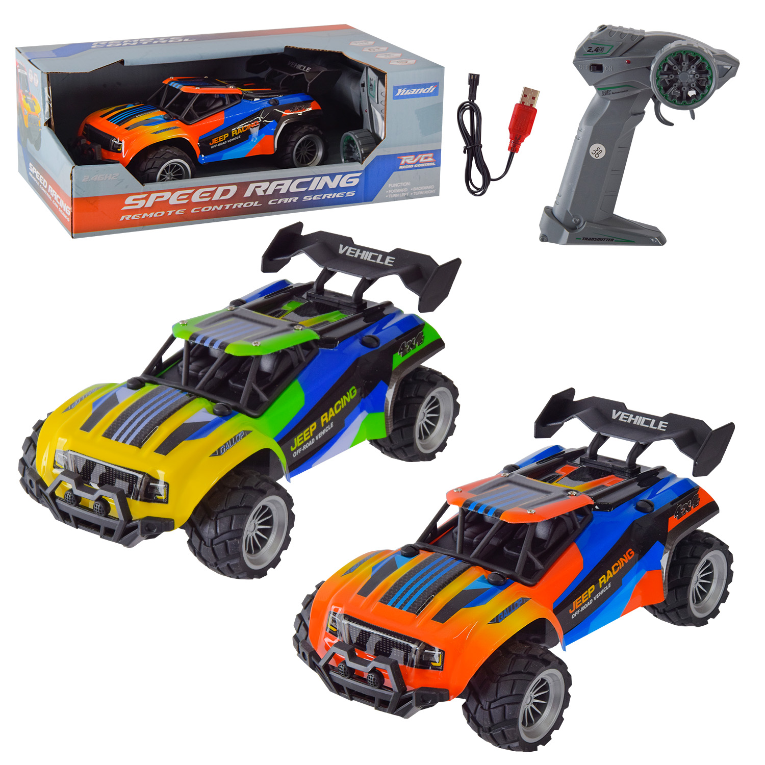 Машина р/к акум.арт. YD898-MT6504 (36шт/2) 2кольора короб.(КІ)