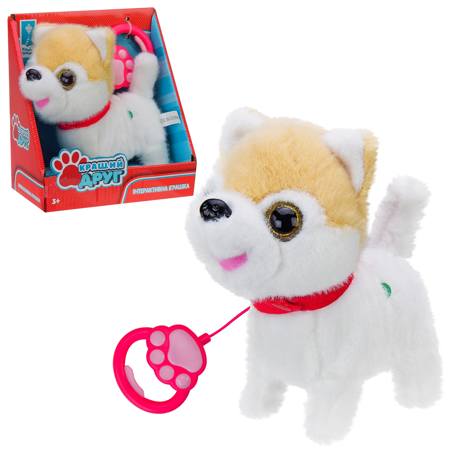 Собачка на повідку Кращий друг арт. PL82305 (30шт) Шпіц, ходить, виляє хвостом, в кор 17*10*19см(КІ)