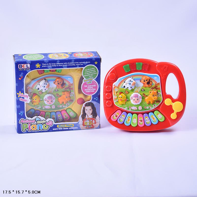 Орган муз. розв. арт. 5031-B (72шт/2) батар.,звуки животных, короб. 19*17*5см(КІ)