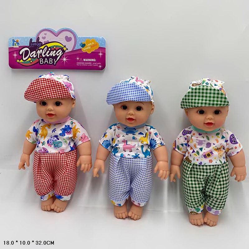 Пупс арт. ZHF883 (72шт) муз. мікс 3 вида пакет 18*10*32см(КІ)