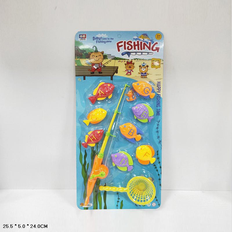 Рибалка арт. 325-A125A (84шт/2)вудка, 8рибок,сачок, планшет 25,5*5*24см(КІ)