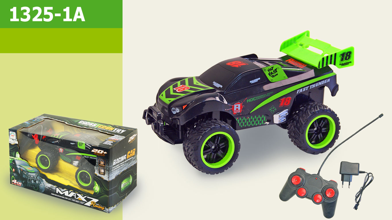 Машина аккум. р/у 1325-1A (12шт/2) свет.колеса в кор. 41*21,5*20,5 см(КИ)