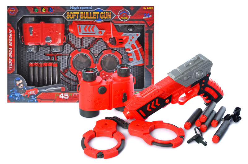 Бластер з поролоновими патронами, з набором у коробці FJ922 р.35*5,5*24см(Мас) 