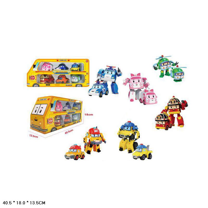 Трансформер 868-9 (24шт/2) 6героев в наборе, в кор. 40,5*13,5*18см(КИ)