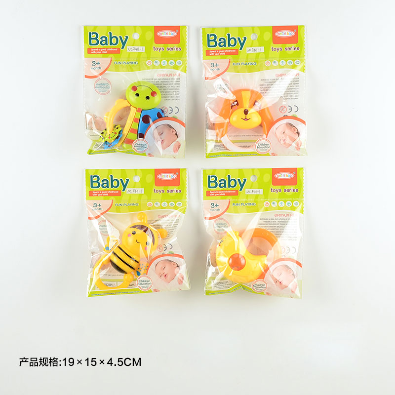 Брязкальце у ручку арт. 8411-1 (480шт/2) 4 види мікс, одна одиниця пакет 19*15*4,5 см(КІ)