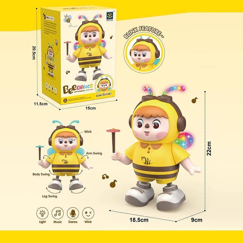 Муз.дівчинка арт.373-67A (60шт)батар.,світло,звук,рух, р-р 18,5*9*22см,короб. 15*11,5*20,5 см(КІ)