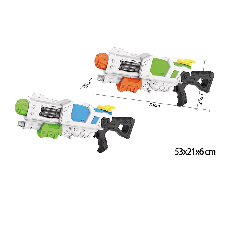 Водяний пістолет арт. 9966 (48шт/2) з насосом, MIX 2 кольори, 53*21*6 см(КІ)