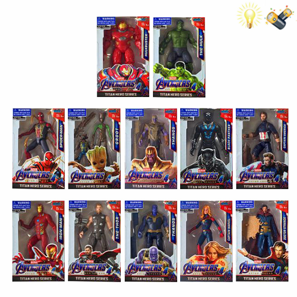 Герої зі світлом 12 видів 8855 13*20*5см (144/2)