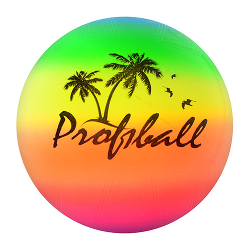 М'яч дитячий MS 0008 (120шт) 9 дюймів, веселка волейбол, ПВХ, 100г, у кульку