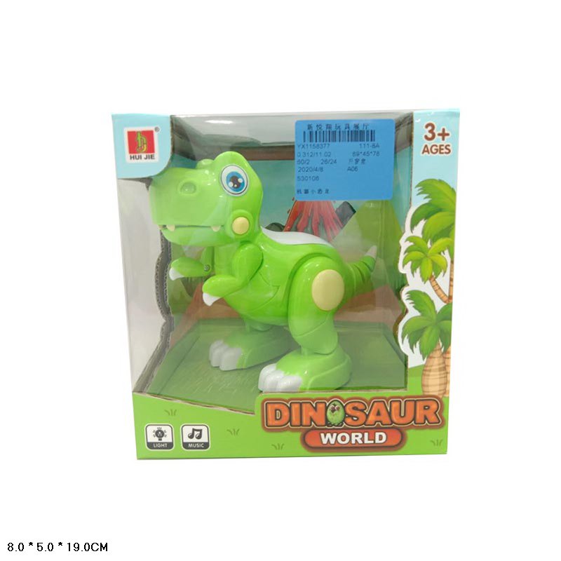 Динозавр муз. арт. 111-8A (60шт/2) звук, рух, короб.8*5*19см(КІ)