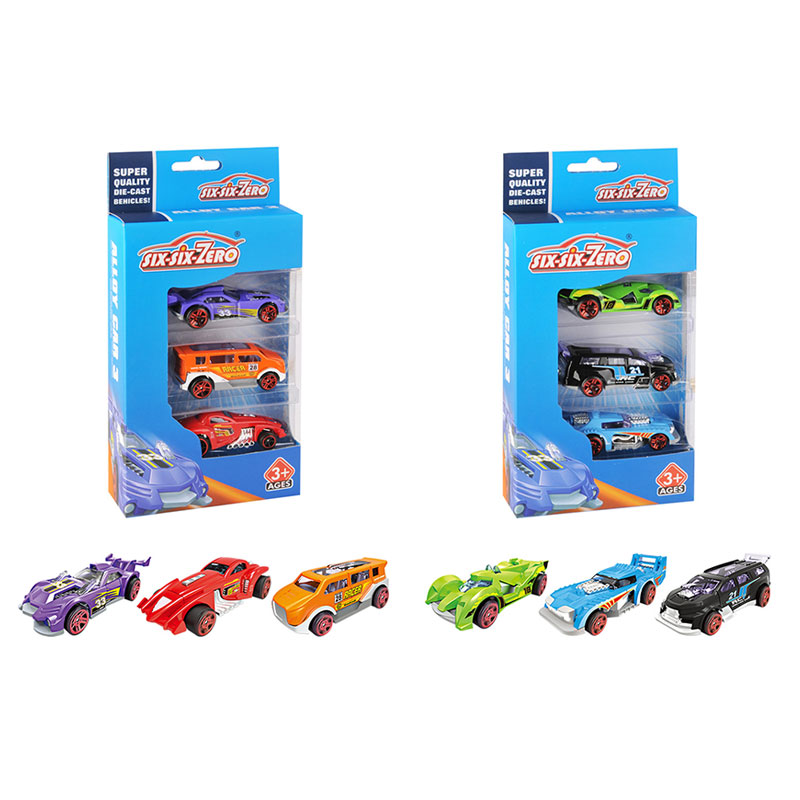 Набір машин мет. арт. 8635 (192шт/2) 3машини в наборі, 2види, короб. 11*22*4см(КІ)