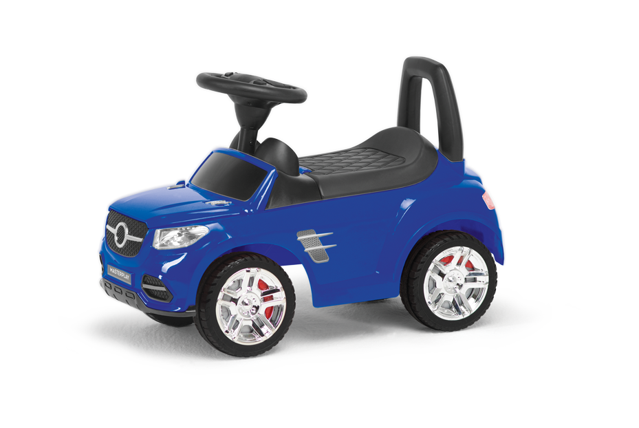 Машинка - каталка МВ синій 2-001