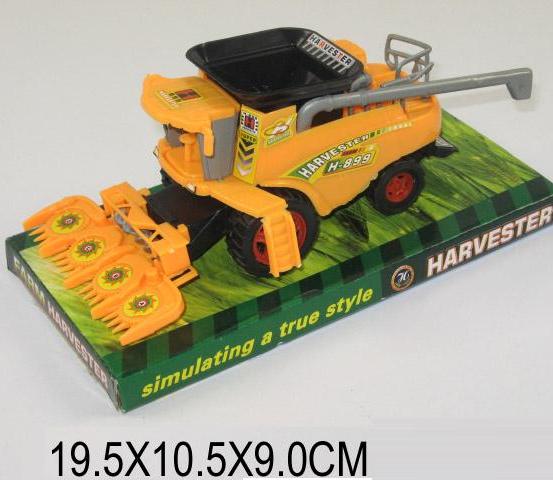 Комбайн инерц. 0488-31 (436698) (192шт/2) под слюдой 19,5*10,5*9см(КИ)