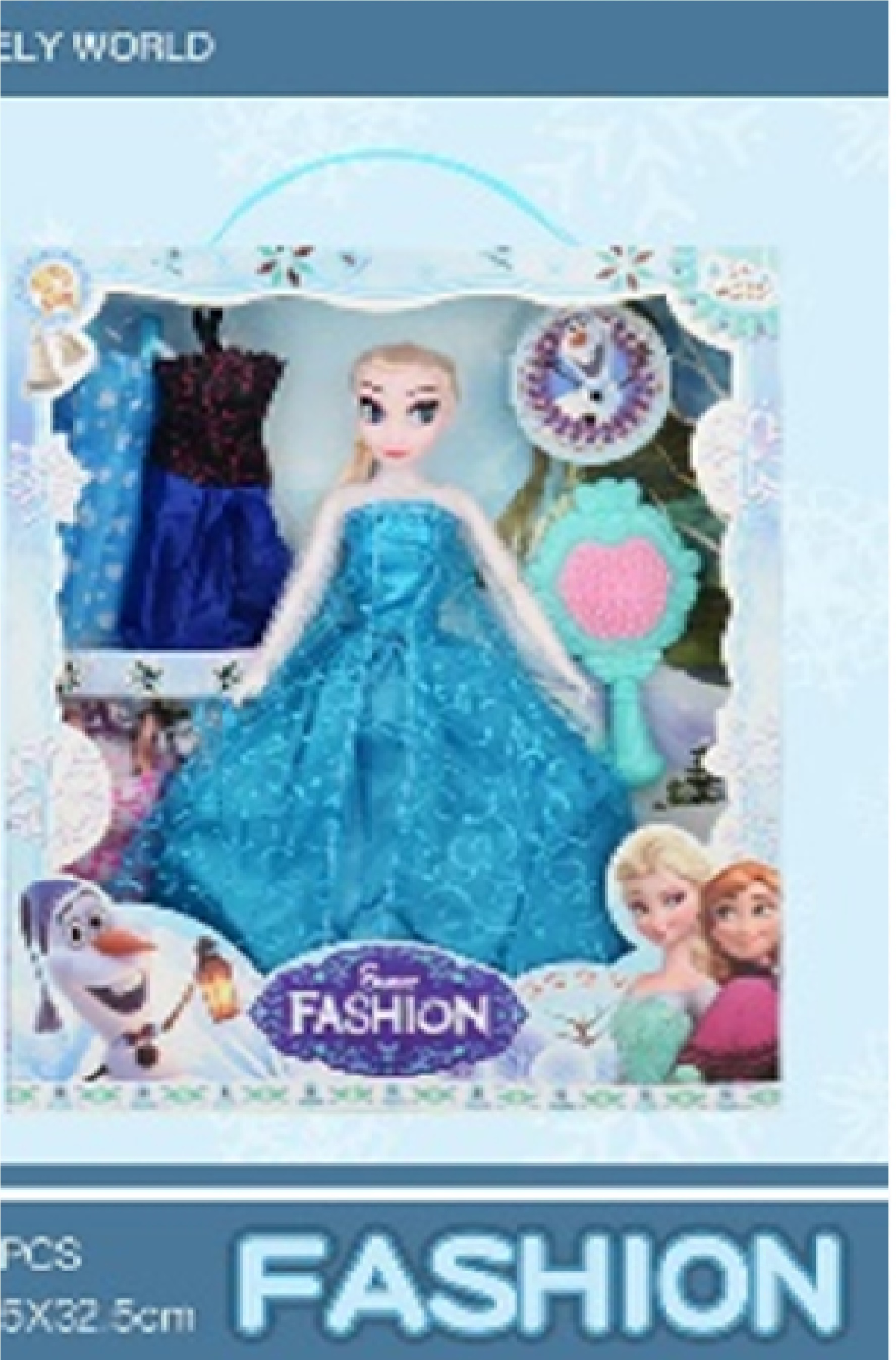 Лялька арт. FRZ659C (60шт/2), сукні, аксес короб. 29см(КІ)