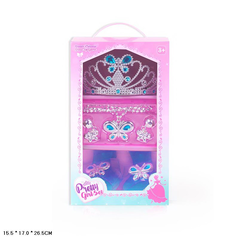 Аксесуари для дівчат арт. 7086-3 (24шт/2) туфлі, аксес короб. 16*17*26(КІ)