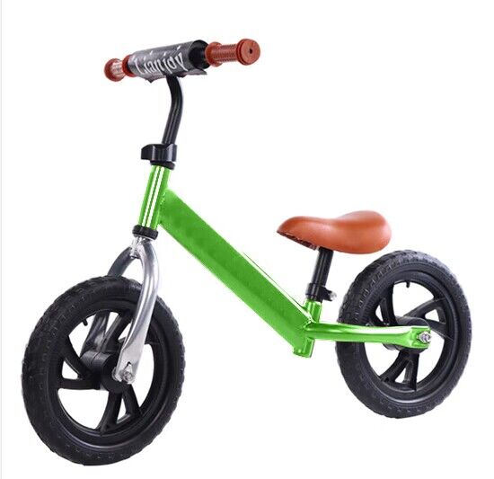 Велобіг  арт. BB1255 (1шт) сталевий,колеса EVA 12'' зелений(КІ)