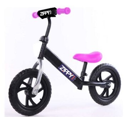 Велобіг  арт. BB1257 (1шт) сталевий,колеса EVA 12'' чорний(КІ)