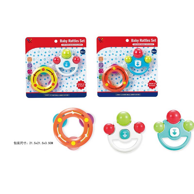 Брязкальце у ручку арт.11517 (192шт/2) 2 види планшет. 21,5*21,5*3,5см(КІ)