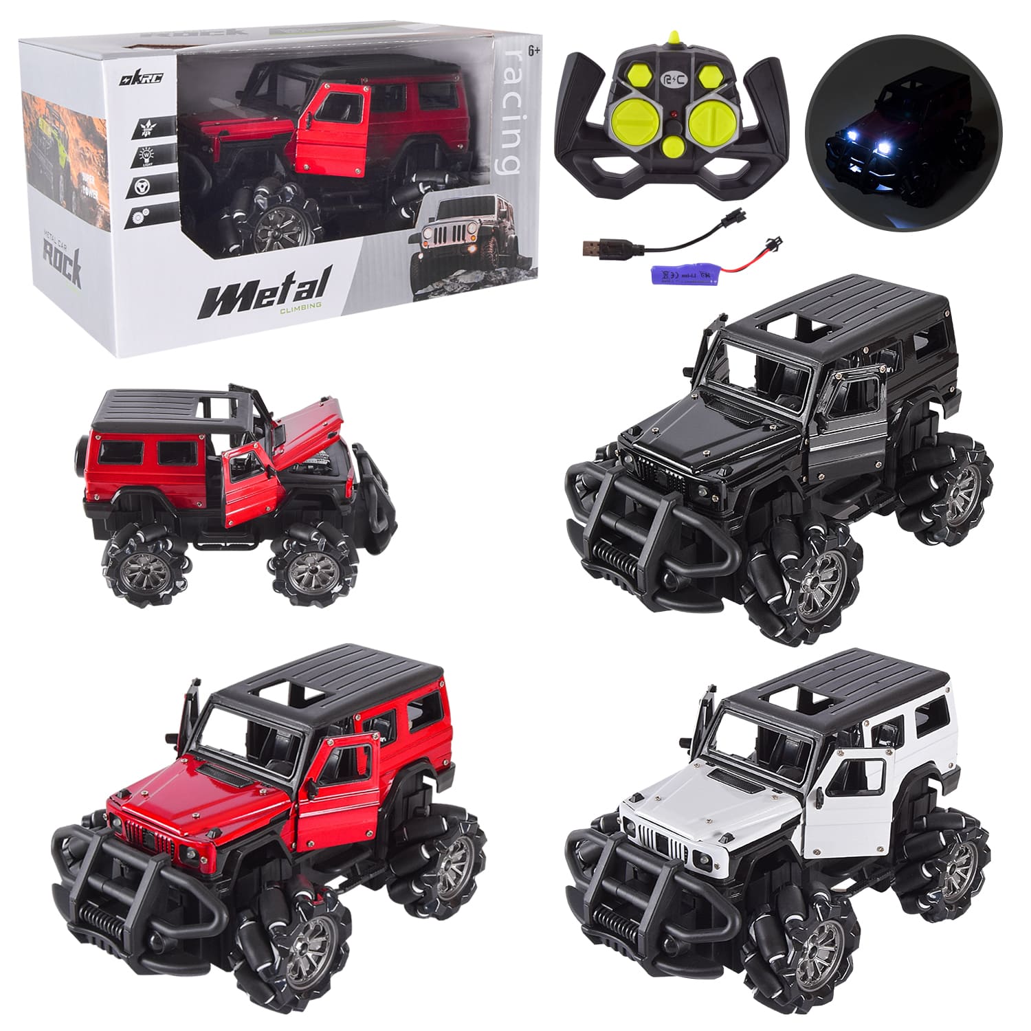 Машина р/к арт. 681 (36шт/2) метал.,акум,світл.фари,короб. 26,5*15,5*14,5см(КІ)