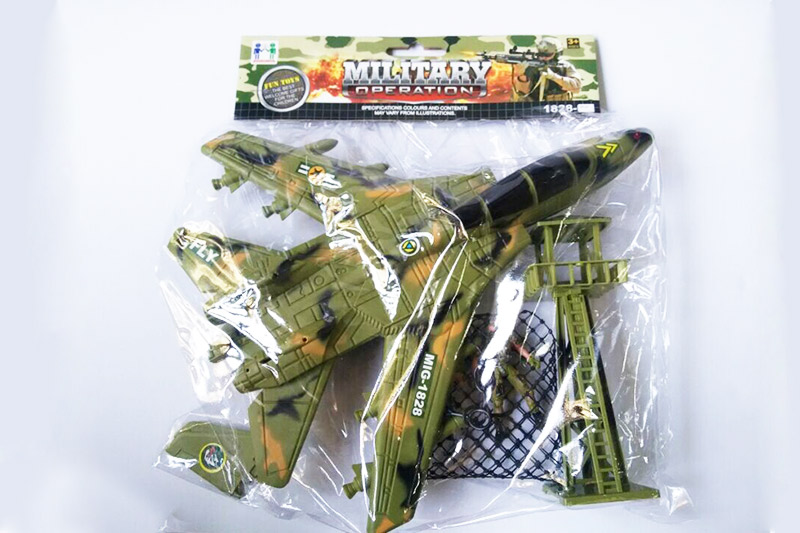 Літак арт. 1828-85F (36шт/2) батар. пакет 45*40см(КІ)