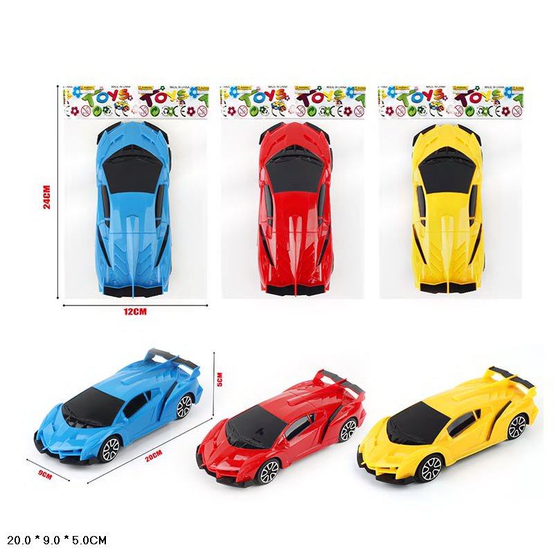 Машина арт. 006A-100 (360шт/2) інерц., 3 кольори, пакет 20*9*5см(КІ)				