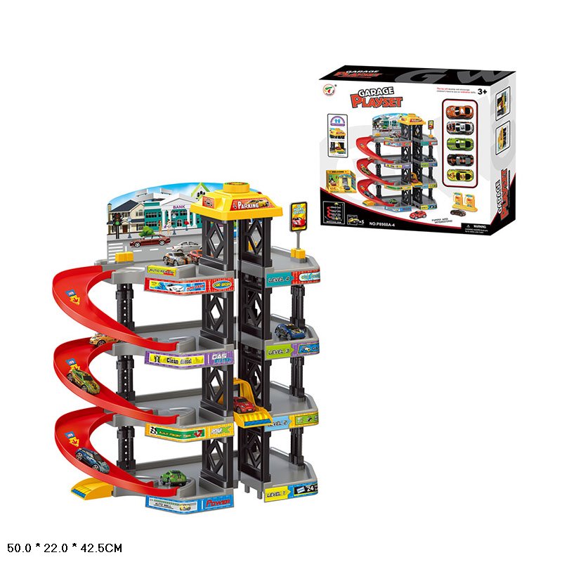 Паркинг P8988A-4 (12шт)4-х уровневый, в кор 50*42*22 см(КИ)