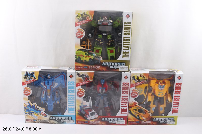 Трансформер 8001ABEH (48шт/2) , 4 вида, в кор 26*24*8 см(КИ)