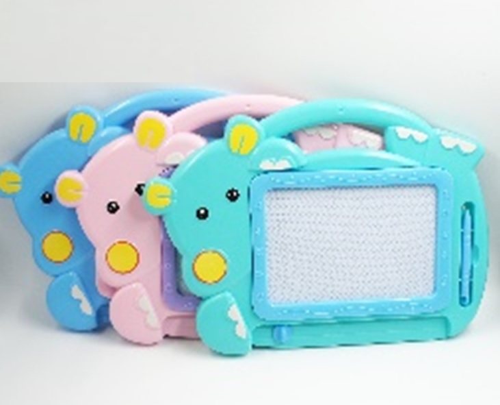 Дошка для малювання магніт арт. TK725 (72шт/4) бегемотики 35*25 3 кольори(КІ)