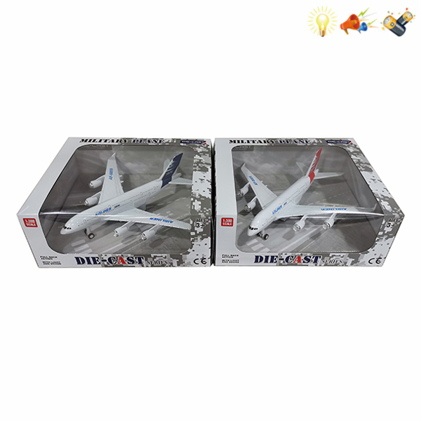 Літак метал. на батар.757-11 (60/2) 21*17*9см