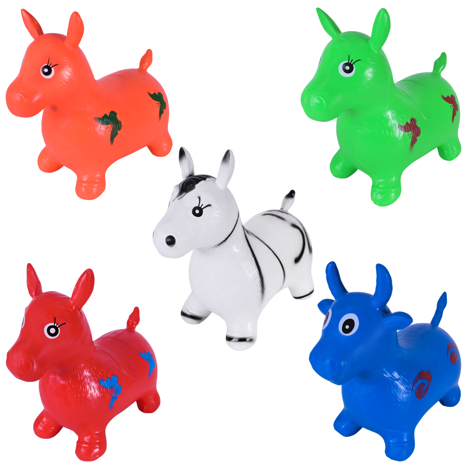 Стрибун гумовий RB24368 (30шт) 1300 грам, 60*30 см(КІ)