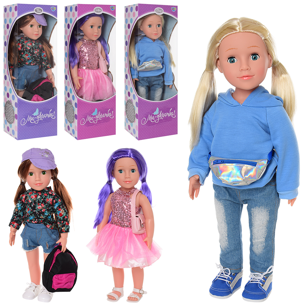 Лялька М 3920-22-23 UA (9шт) 48см, пісня, вірш, муз., зв., (укр.), бат.(таб.), кор.(розібр.), 50-18-