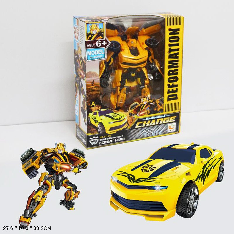 Трансформер 611-26(24шт/2)в кор. – 27.5*9.5*33 см, р-р игрушки – 14*7.5*24 см(КИ)