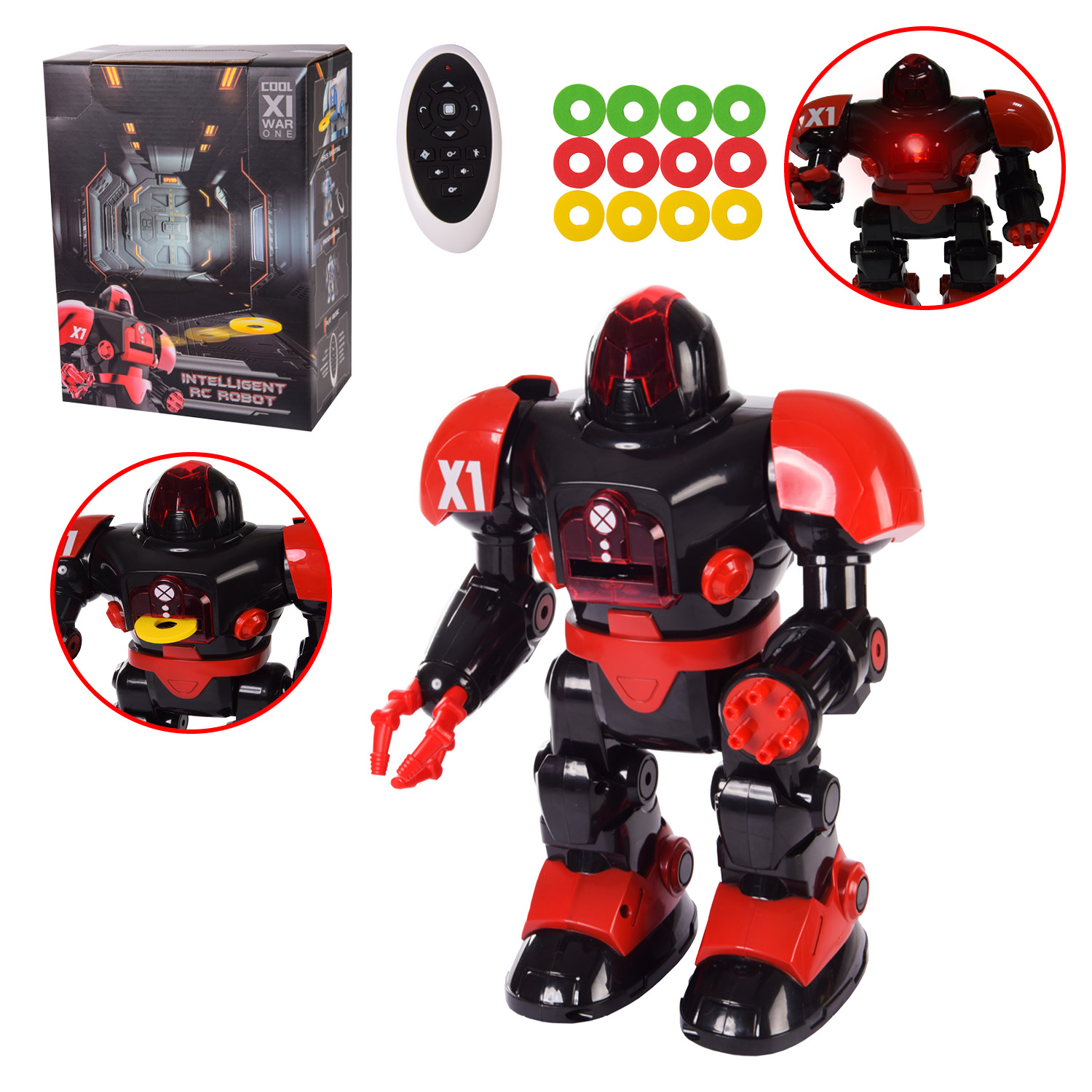 Робот 27116 (12шт) в кор. – 24*14*31 см, р-р игрушки – 21*11*29 см(КИ)