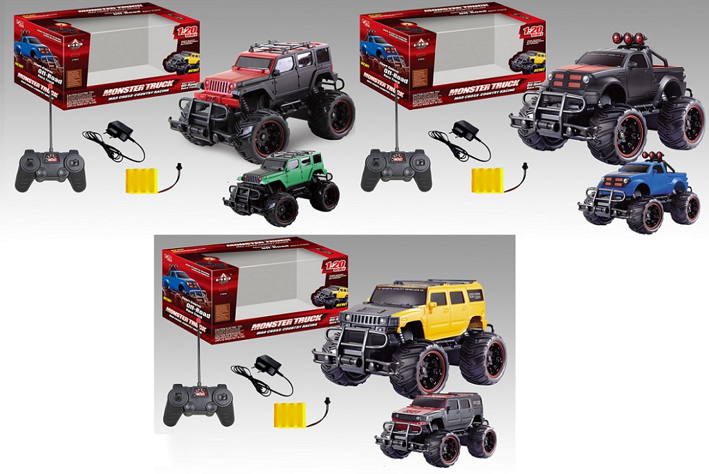 Машина аккум.р/у HB-XC13/14-09/10-07/ (30шт) микс, в коробке 30*16,5*16см(КИ)