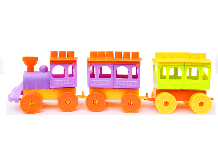 Конструктор 5148 Паровозик Малыш 2 27 эл.(Макс)