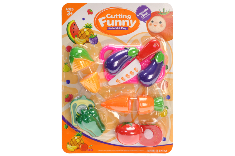 Набір фруктів на липучках, на блістері 8103 р.23*31*4см.(Мас)