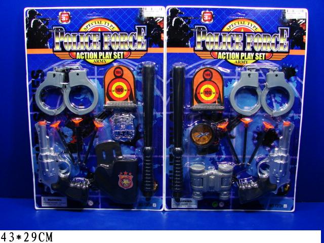 Полицейский набор 1313-05 (120шт/2) на планшетке 43*29 см(КИ)