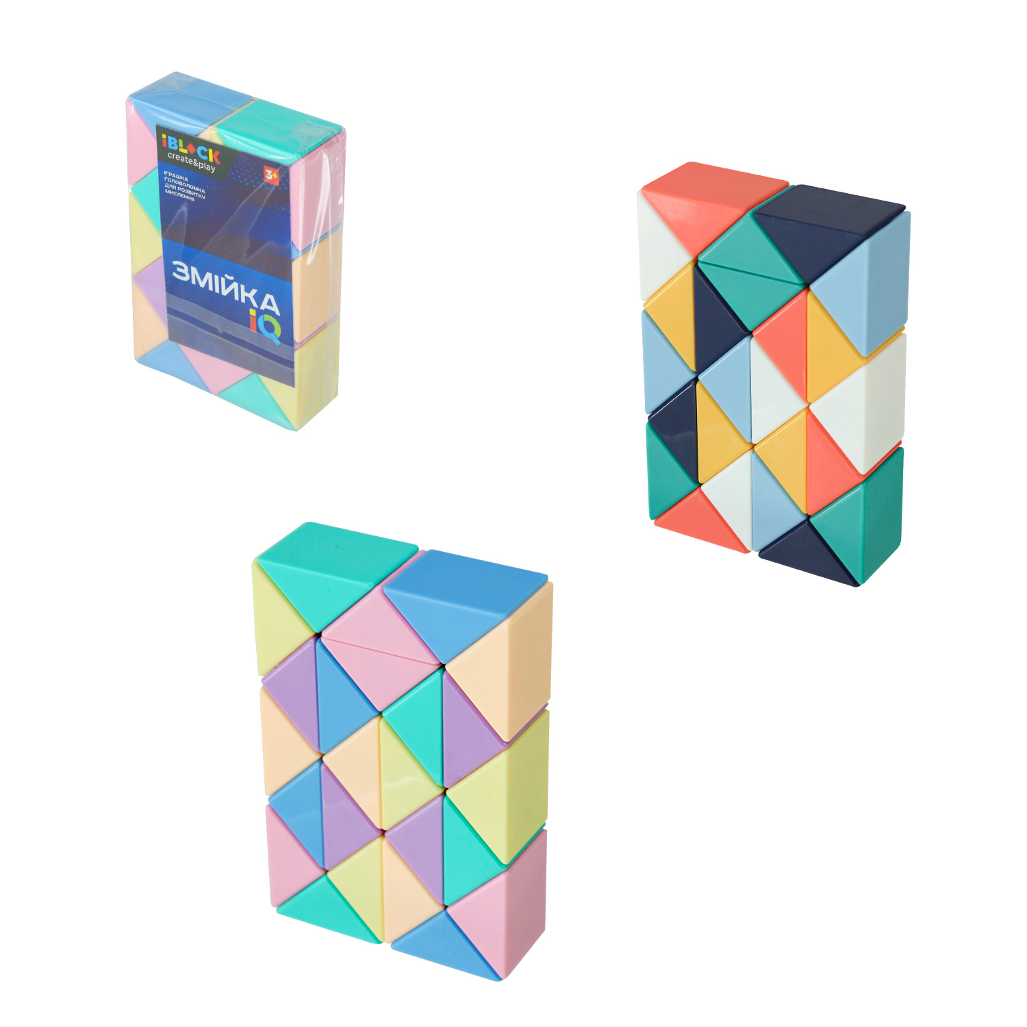 Магічна Змійка арт. PL-0610-07 (288шт/2) 2 кольори мікс, пакет 10,5*7*2,6 см(КІ)