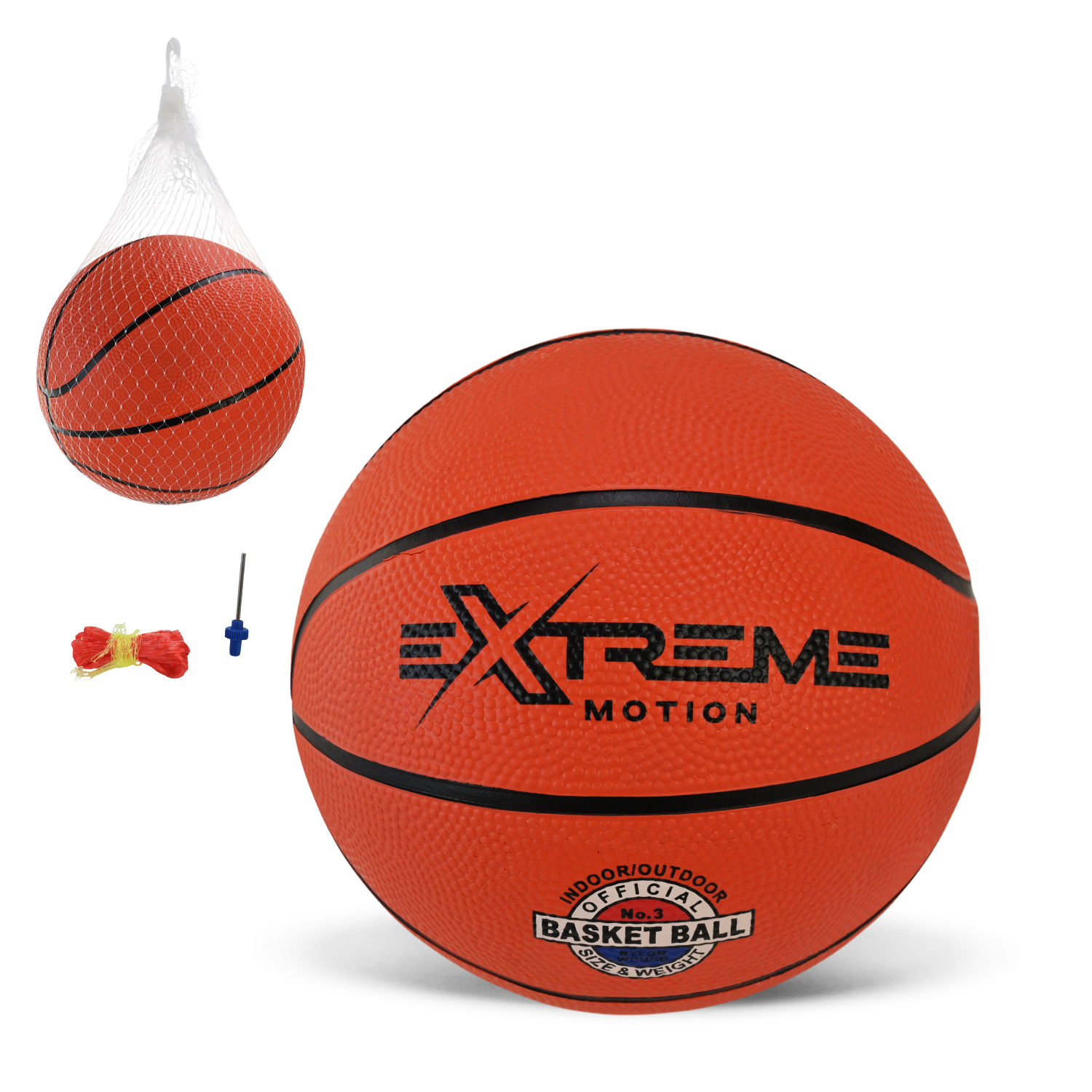 М'яч баскетбольний арт. BB20585 (80шт) №3, PVC 300 гр,(КІ)