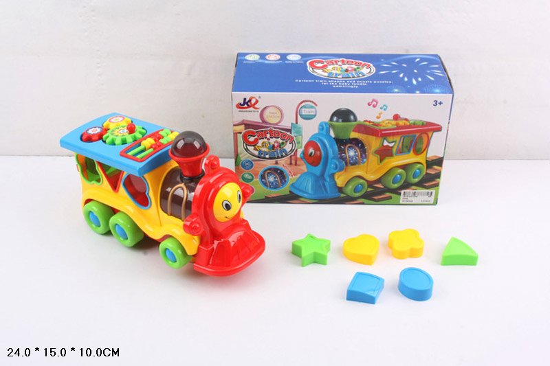Паровозик муз. розв. арт. 3204 (48шт/2) світ., звук,короб. 24*15*10см(КІ)