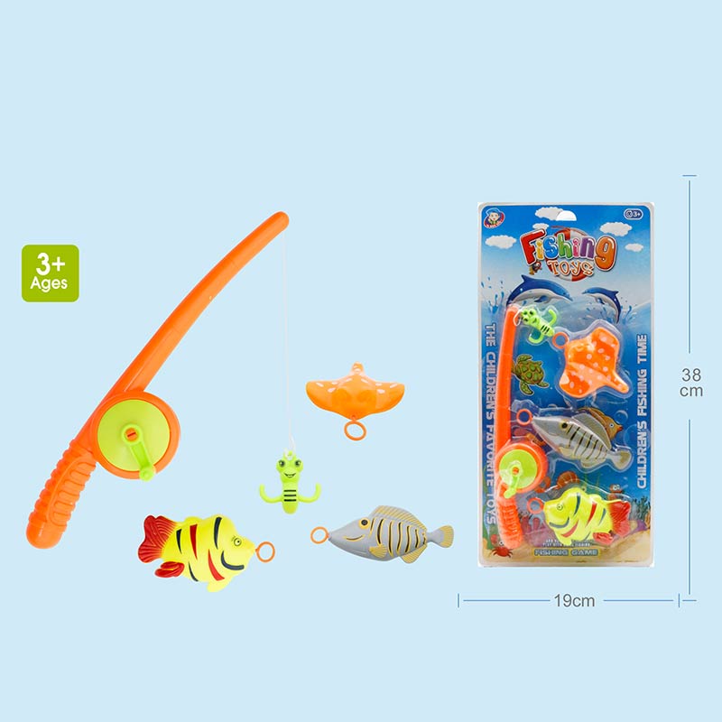 Рибалка арт. KM6864 (KM6864 -KI) (192шт/2)  вудка, рибки, планшет 19*38см(КІ)