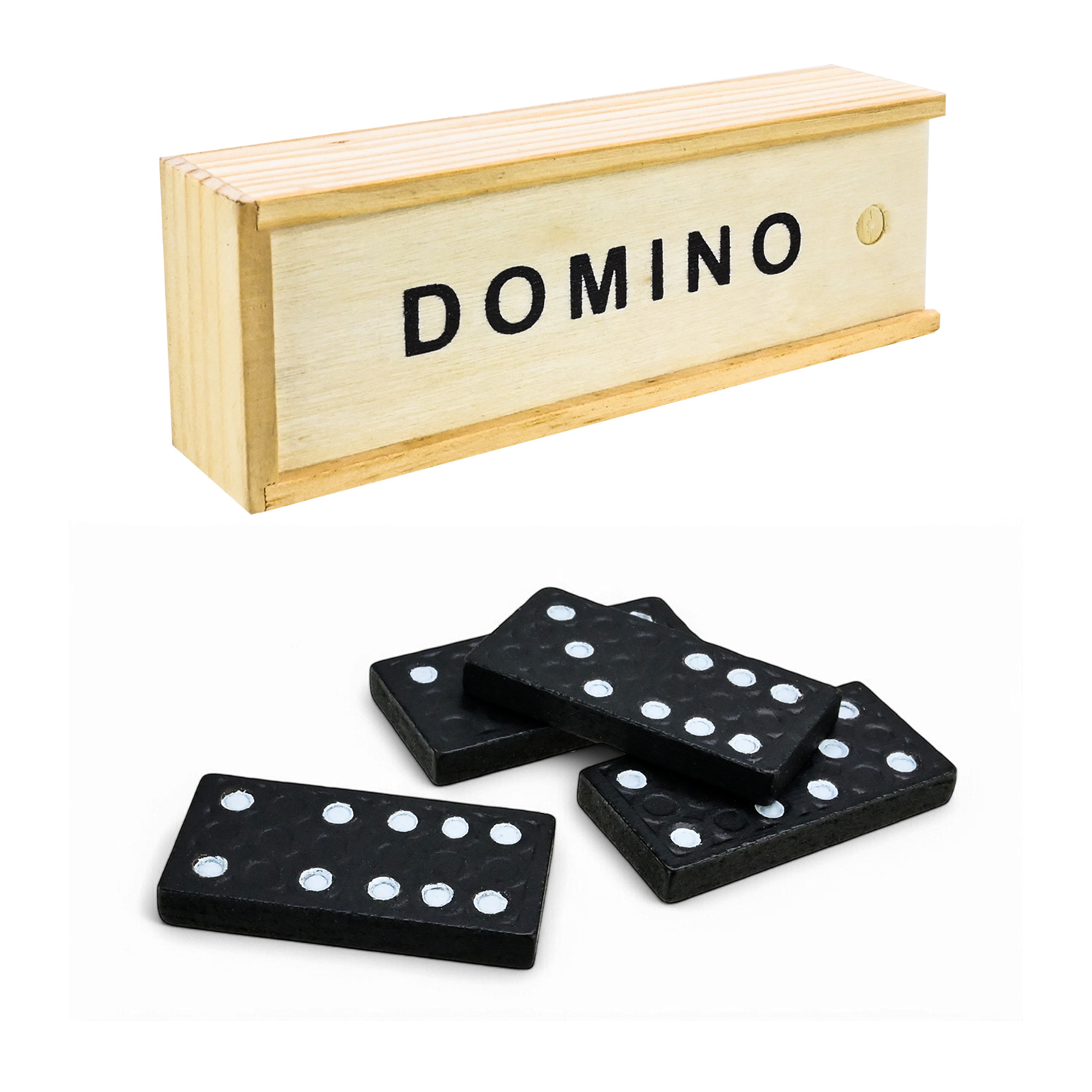 Доміно арт.3896-5 (300шт) у дерев.коробці 15*5*3см(КІ)